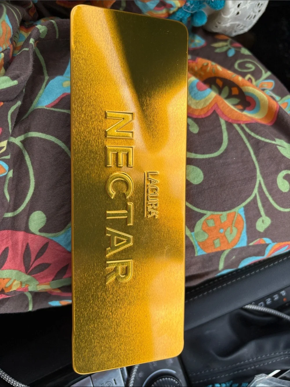 Lacura nectar Neutral & Gold Eyeshadow Palette - Warm Brown Shades